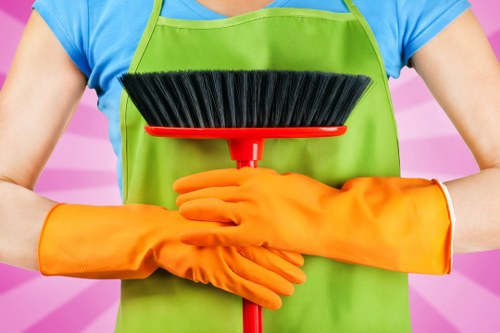 Professional deep cleaning of a luxury Knightsbridge property