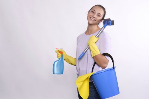 Specialist cleaning service for a high-end Knightsbridge property interior