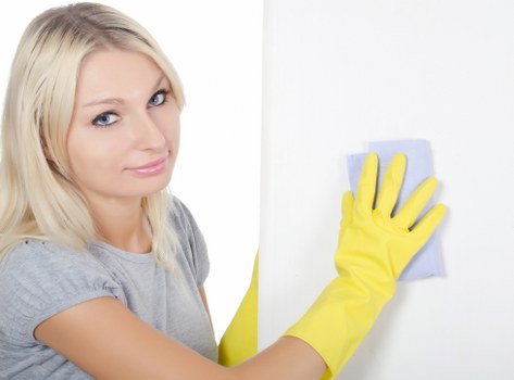 Commercial cleaners maintaining a premium Knightsbridge office